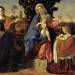 Sacred Conversation with Saints Barbara and Justina